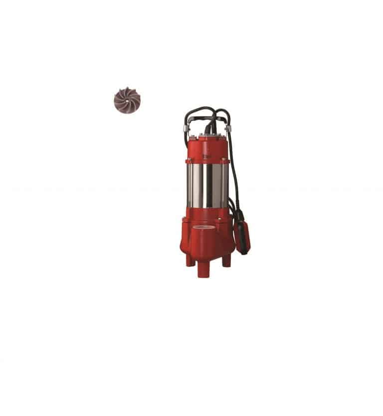 משאבה טבולה 1500W B.TECH ל"ד 600 גובה 13 סניקה