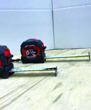 תמונת מוצר נוספת 3 של מטר פנטום XX6 הנעה דו כיוונית — מטר שחור-אדום 5.5 מ' עם רצועה ארוכה מבית B.Tech בקטגוריית מוצרי לייזר מדידה ופילוס. מק