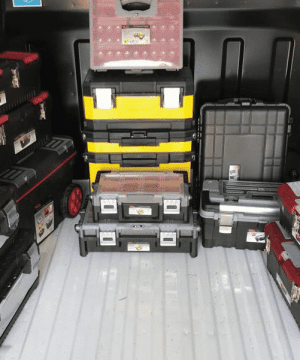 ארגזי כלים, עמדות וארגוניות עבודה