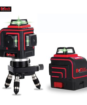 לייזר (ירוק) 12 קוו B.TECH 3D-CUBE כולל אביזרים 0506096