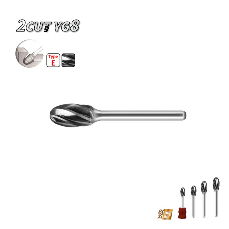 פצירת וידיה מסתובבת לאלומיניום 2CUT חיתוך כפול B.Tech 0508777