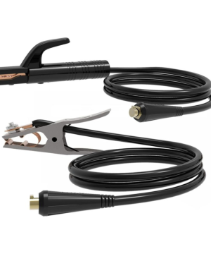סט כבלים לרתכת 32MM2 ארכה + ידית ריתוך B.Tech 0500397
