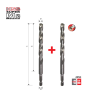 מקדח זוגי לאימפקט HSS M2 SUPER מידה 1/4" B.Tech 0509302