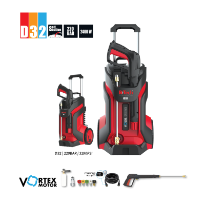 מכונת שטיפה VORTEX D32 220BAR | B.Tech
