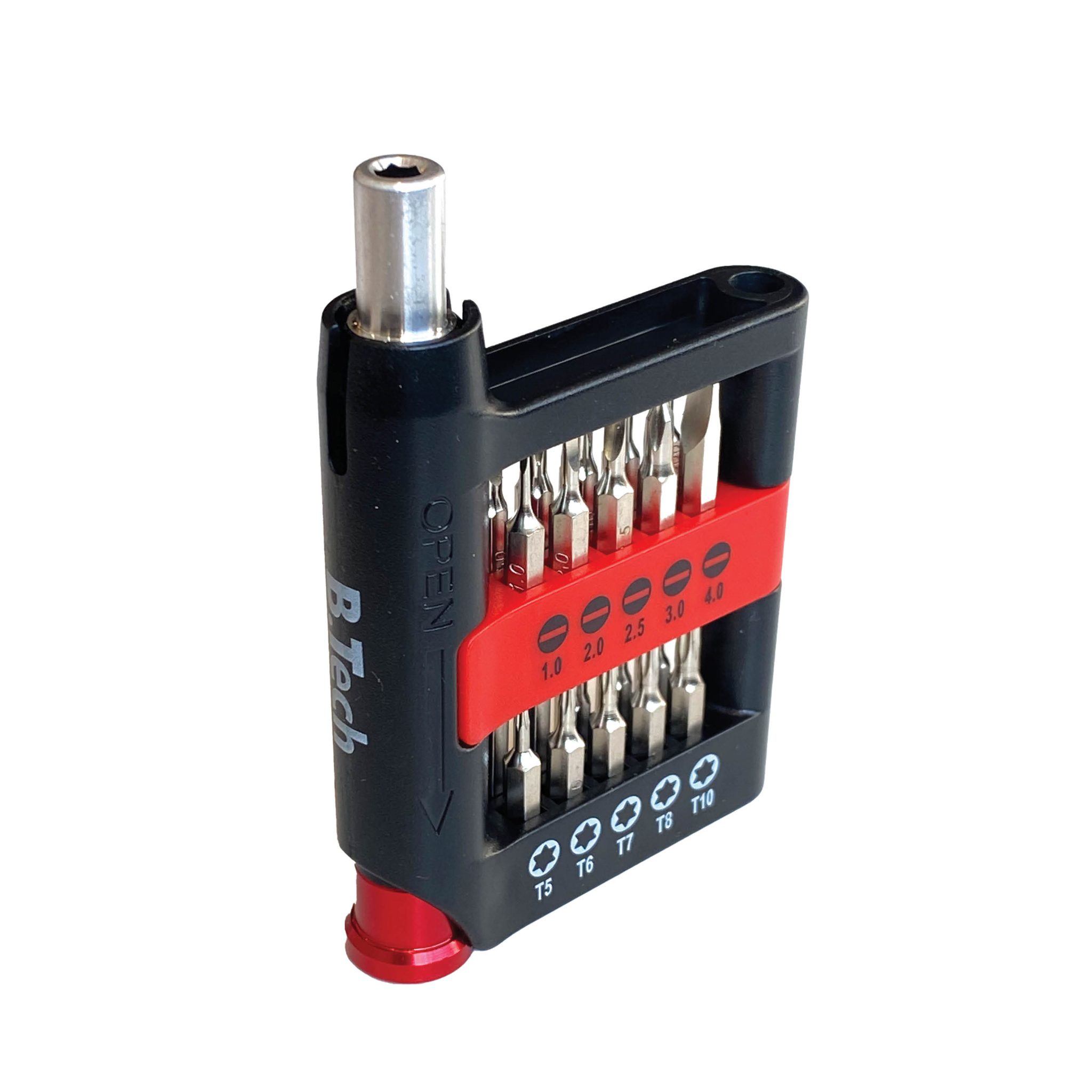 סט ביטים אלקטרוניקה 21 חלק B.Tech – תצוגה עליונה עם ביטים לסמארטפונים