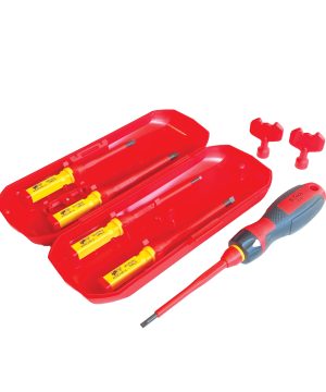 סט מברגים VDE 8 חלקים B.Tech פתוח עם כל הלהבים