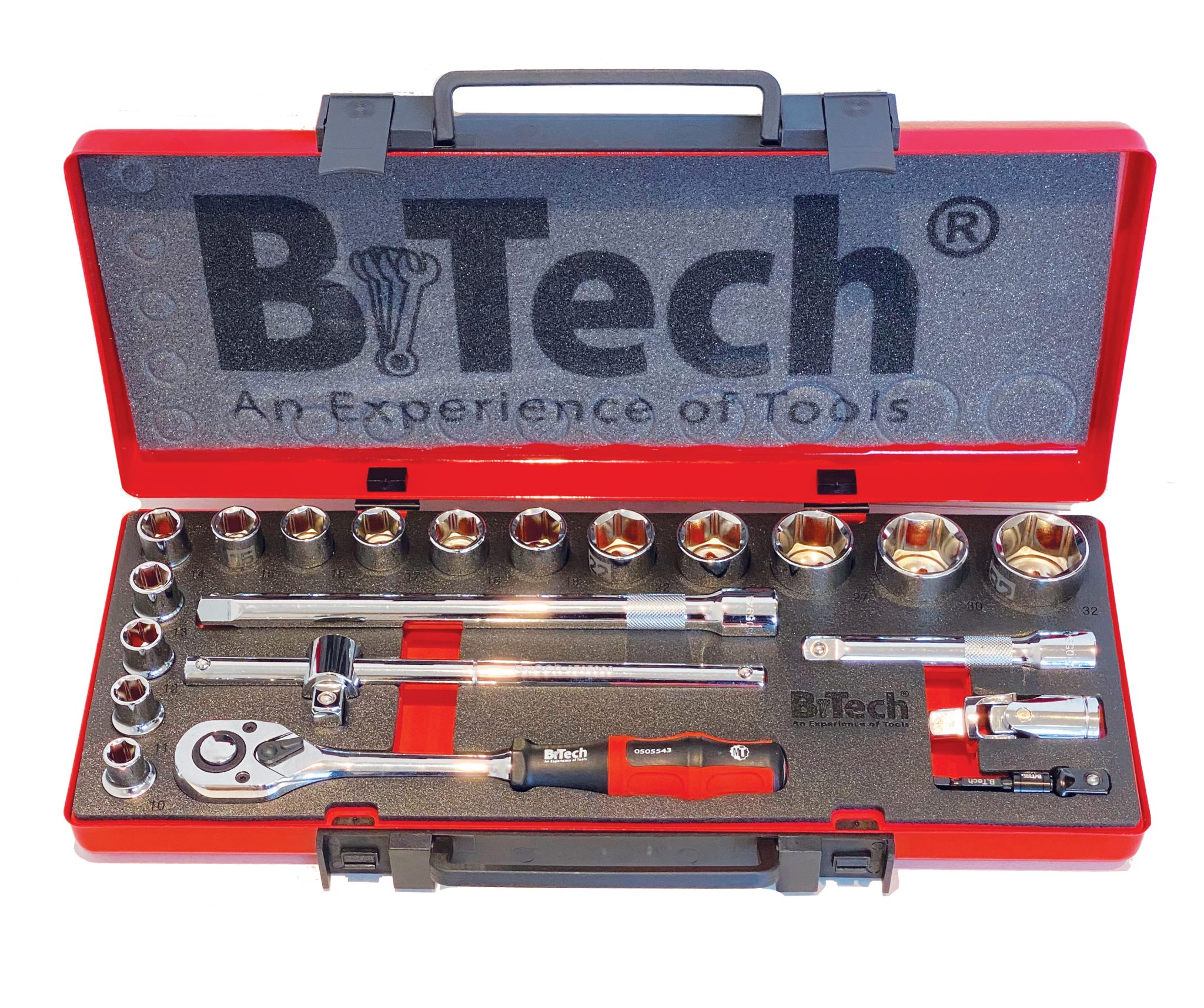 סט בוקסות 21 חלקים DR 1/2" B.Tech מסדרת MT Newton