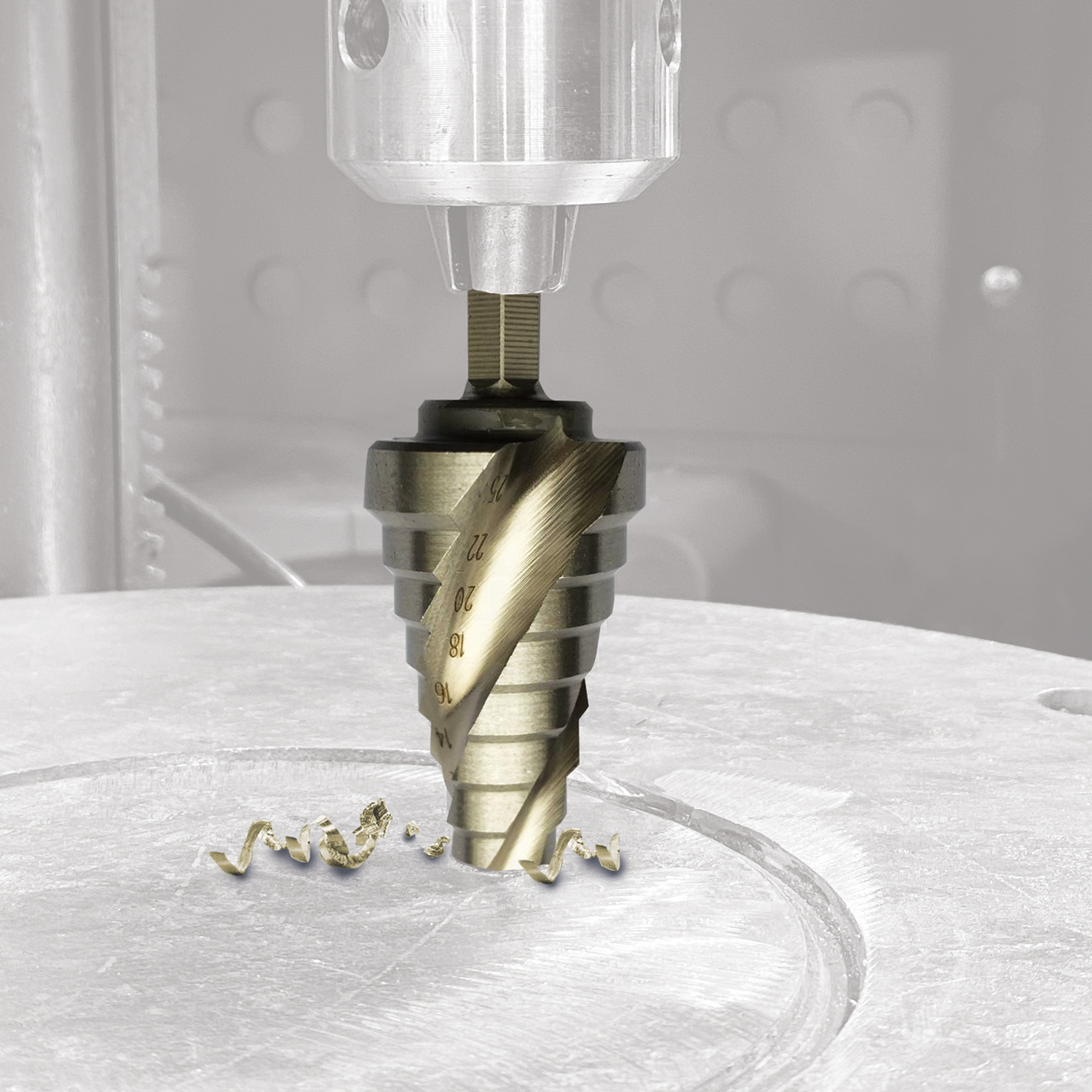 מקדח מדורג 4045