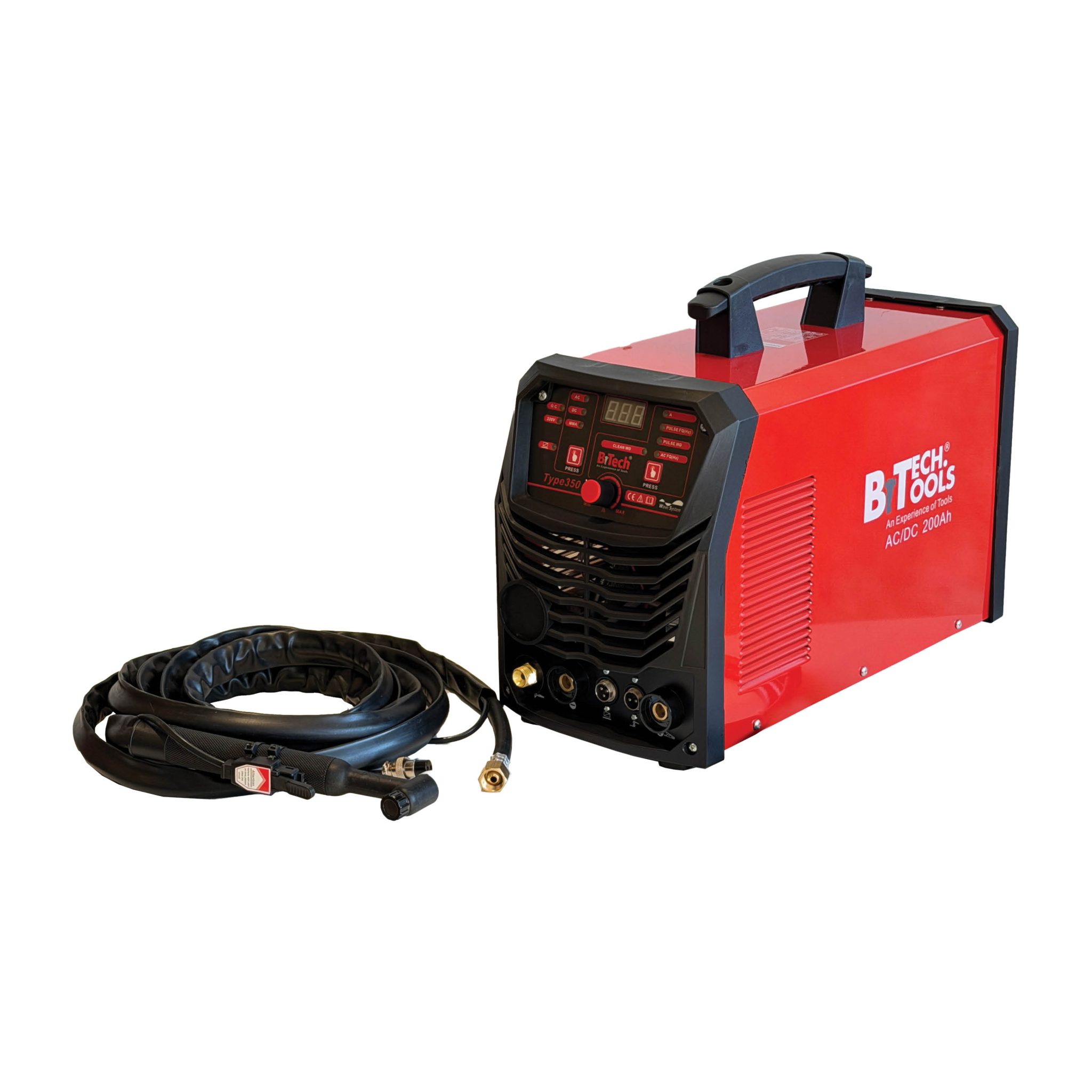 תמונת מוצר נוספת 4 של רתכת אינוורטר AC/DC 200A TYPE 350 עם Wave System 5 מבית B.Tech — רתכת AC/DC Type 350 עם Wave System 5 מבית B.Tech בקטגוריית ריתוך וחיתוך אינוורטר. מק"ט 0500350.
