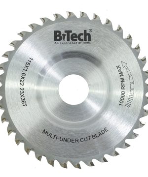 תמונת מוצר נוספת 1 של משור להב עגול FLEXOR – לעץ ולמשקופים, חיתוך מדויק — שני להבי וידיה כסופים 115 מ