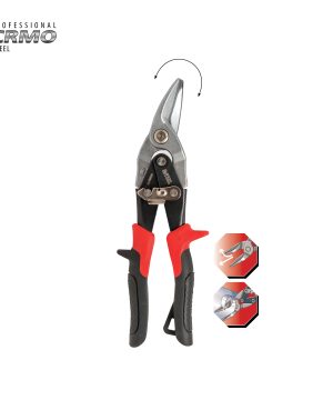 תמונת מוצר נוספת 1 של מספרי פח - סגירה ופתיחה ביד אחד 8 אינץ' — סט 3 מספרי פח עם תפסים אדום, צהוב, ירוק מבית B.Tech בקטגוריית מספרי פח וכלי חיתוך ותפיסה. מק