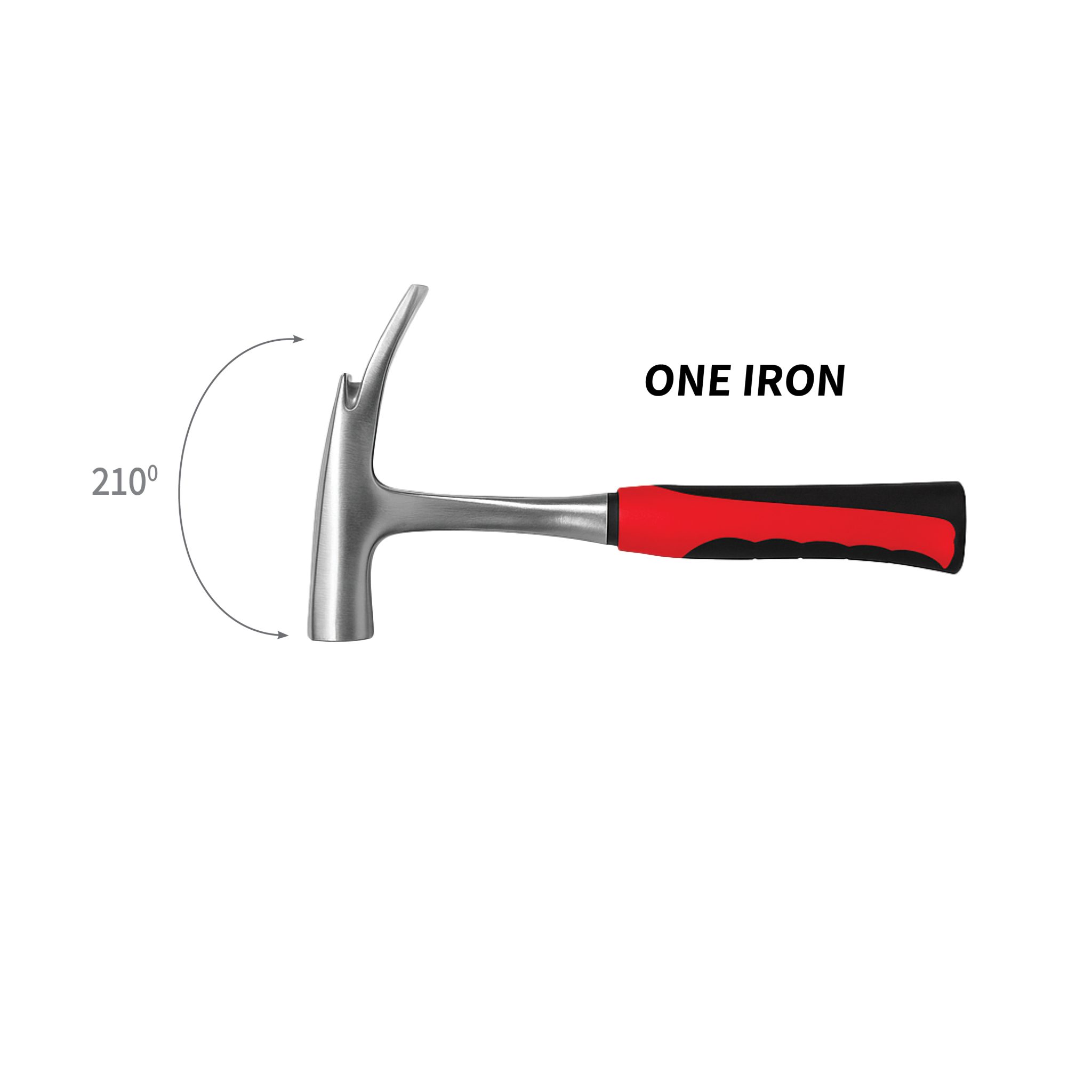 פטיש גגנים שן חולץ דו קומפוננטי ONE IRON