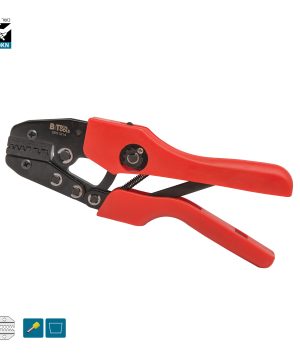 סט מפתחות אלן L Ball-End של B.Tech — שני סטים בכיפה אחת: סט קטן 9 מפתחות אלן עם תפסן אדום, וסט גדול 9 מפתחות אלן ארוכים עם תפסן אדום ולוגו BTECH TOOLS לבן. כדור-קצה לעבודה בזווית. מק"ט 0501214.