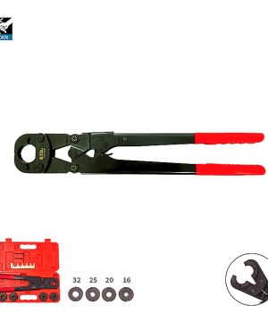 תמונת מוצר נוספת 1 של סט לוחץ מחברי רצ״ט MG ו- PG — לוחץ מחברי 60KN שחור עם ידיות אדומות מבית B.Tech בקטגוריית כלים נטענים, לחיצה, כיפוף וחיתוך. מק