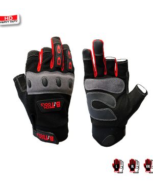 ארגונית כלים TYPE SH41 של B.Tech במידות 305×450×135 מ"מ — ארון פלסטיק שחור גדול עם 41 מגירות פלסטיק שקופות מסודרות בשורות אופקיות (פינים שחורים פתוחים), ומגרה רחבה תחתונה. מתאים לאחסון אלקטרוניקה, ברגים וחלקים קטנים.