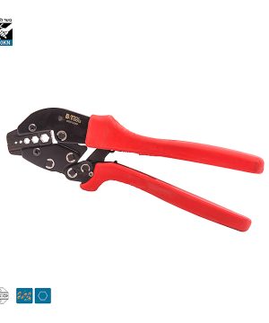 לוחץ רצ׳ט ארגונומי 3 לחיצות עם כנף 0.5-10 מ