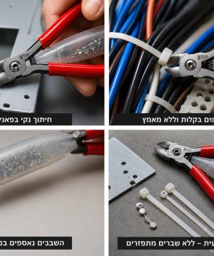 חותך צד פלסטיק 5 אינץ' מבית B.Tech, מק