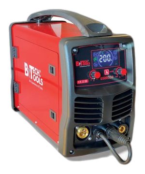 רתכת אינוורטר 200AH LCD דגם MMT 3 ב 1 WS4 TIG+MIG+MMA | B.Tech