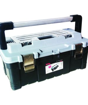 ארגז כלים ALU 22" – ידית אלומיניום רחבה + אורגנייזר שקוף (0501446)