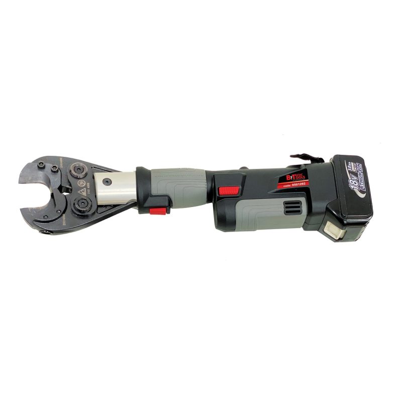 חותך כבל ולוחץ נעלי כבל DIN 16-300MM2 נטען ליתיום B.Tech 18V