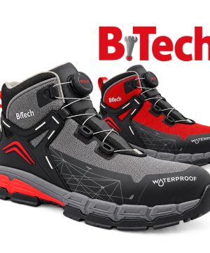 נעלי עבודה PROTECTOES אפורות B.Tech